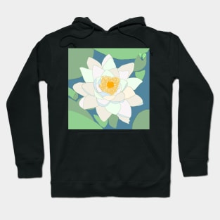 Water Lily - Cragside Garden Hoodie